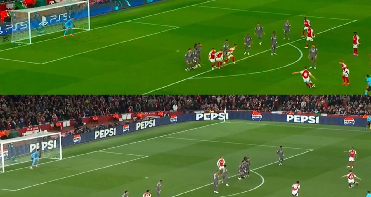 İki frikik golüyle Real Madrid’i yıktı! Arsenal tur kapısını araladı